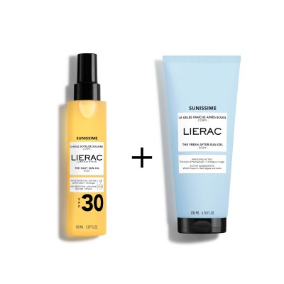 שמן גוף חושני 30 SPF+ג'ל מרענן ומרגיע לגוף לאחר חשיפה לשמש